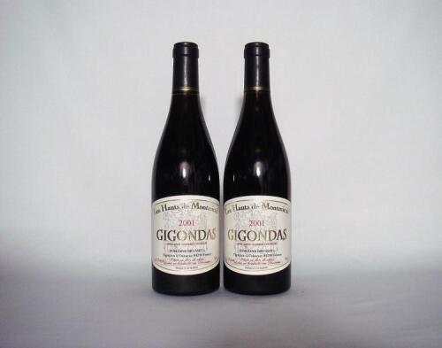 (2) 2001 Domaine Brusset les Hauts de Montmirail Gigondas, Rhone