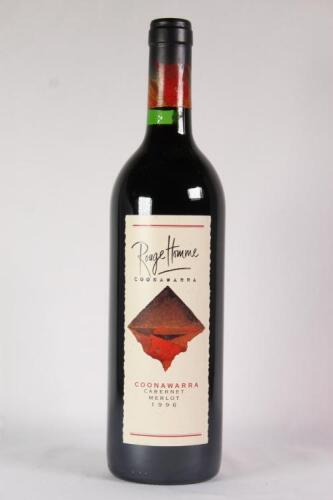 (1) 1996 Rouge Homme Cabernet Sauvignon/Merlot, Limestone Coast SA