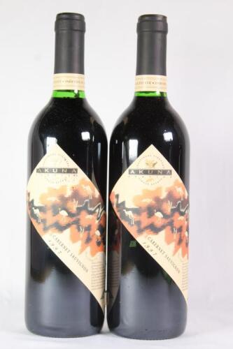 (2) 1997 Akuna Cabernet Sauvignon, Riverland SA