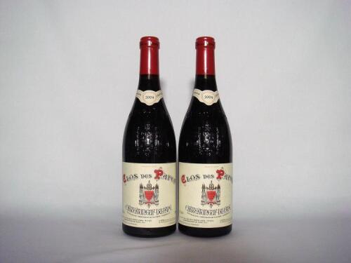 (2) 2004 Clos des Papes Chateauneuf du Papes, Rhone