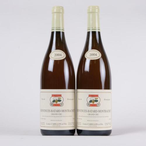 (2) 2004 Louis Carillon Bienvenues-Batard Montrachet Grand Cru, Cote de Beaune
