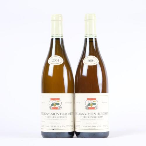 (2) 2004 Louis Carillon Puligny-Montrachet Les Referts 1er Cru, Cote de Beaune