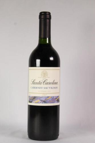 (1) 1997 Santa Carolina Cabernet Sauvignon, Rapel Valley Chile
