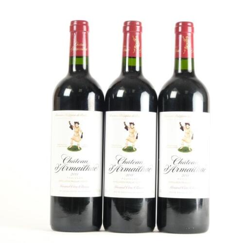 (3) 2011 Chateau d'Armailhac 5eme Cru Classe, Pauillac