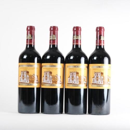 (4) 2006 Chateau Ducru Beaucaillou 2eme Cru Classe, St Julien