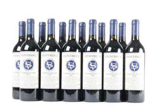 (12) 2000 Stonyridge Vineyard Larose, Waiheke