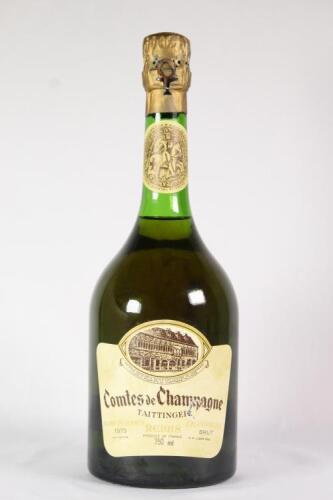 (1) 1973 Taittinger Comtes de Champagne Blanc de Blanc, Champagne