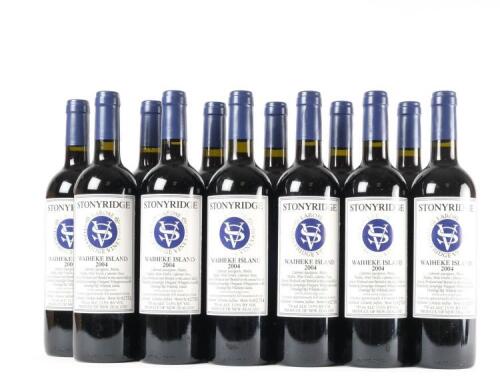 (12) 2004 Stonyridge Vineyard Larose, Waiheke