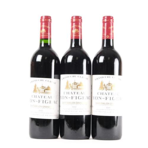 (3) 2000 Chateau Yon Figeac, St Emillion