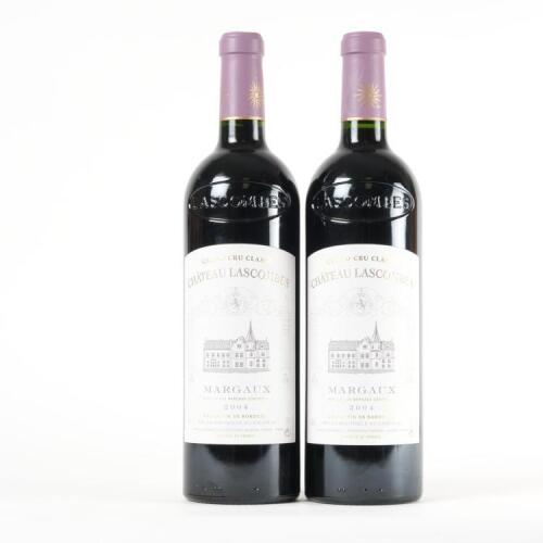 (2) 2004 Chateau Lascombes 2eme Cru Classe, Margaux
