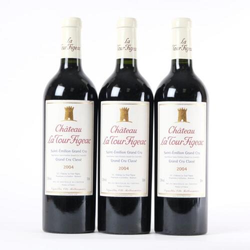 (3) 2004 Chateau La Tour Figeac, Pomerol
