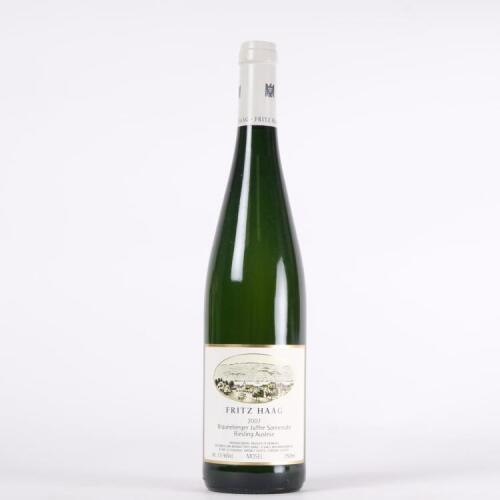 (1) 2007 Fritz Haag Brauneberger Juffer-Sonnenuhr Riesling Auslese, Mosel Saar Ruwer