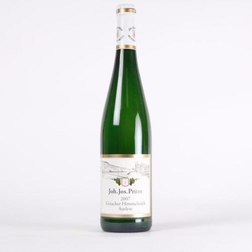 (1) 2007 Joh. Jos. Prum Graacher Himmelreich Riesling Auslese, Mosel Saar Ruwer