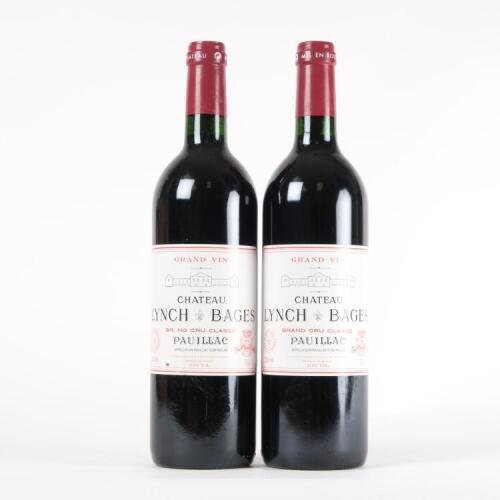 (2) 2000 Chateau Lynch Bages 5eme Cru Classe, Pauillac