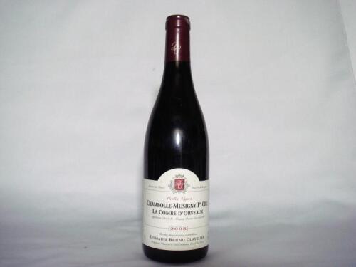 (1) 2008 Domaine Bruno Clavelier Chambolle Musigny La Combe d'Orveaux 1er Cru, Cote de Nuits