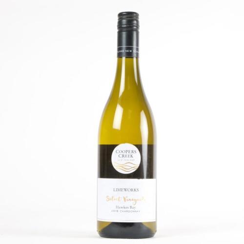 (1) 2015 Coopers Creek Limeworks Chardonnay, Hawkes Bay