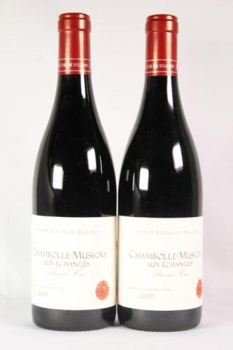 (2) 2009 Nicolas Potel Maison Roche de Bellene Aux Echanges Chambolle-Musigny 1er Cru, Cote de Nuits
