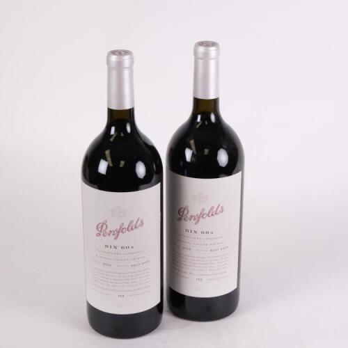 (2) 2004 Penfolds Bin 60A 1500ml, Coonawarra & Barossa SA