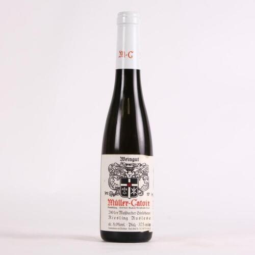(1) 2001 Muller-Catoir Mussbacher Eselshaut Riesling Auslese 375ml, Pfalz