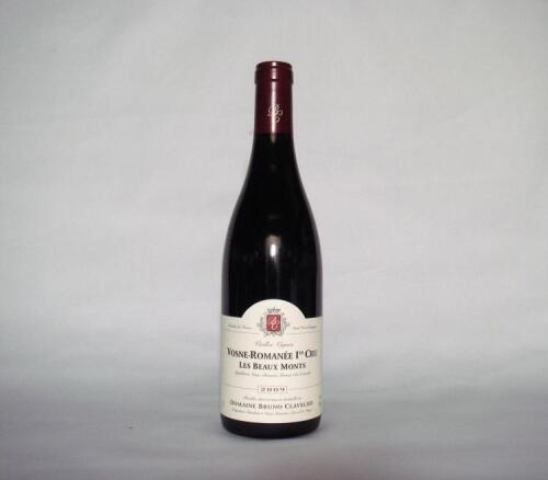 (1) 2009 Domaine Bruno Clavelier Vosne Romanee Beaux Monts 1er Cru, Cote de Nuits