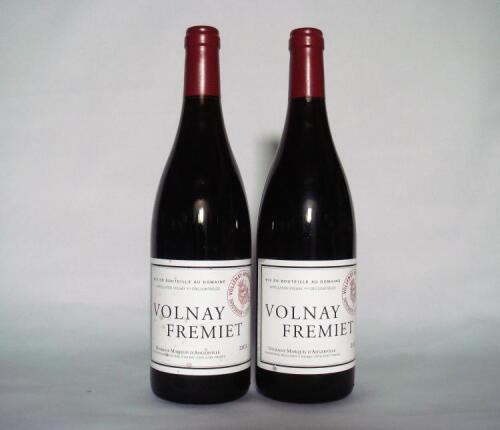 (2) 2011 Domaine Marquis d'Angerville Volnay Fremiet 1er Cru, Cote de Beaune