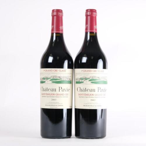(2) 2003 Chateau Pavie, St Emilion