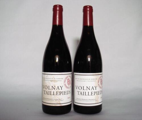 (2) 2011 Domaine Marquis d'Angerville Volnay Taillepieds 1er Cru, Cote de Beaune