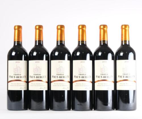 (6) 2010 Chateau Haut-Bergey, Pessac Leognan