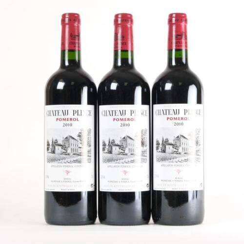 (3) 2010 Chateau Plince, Pomerol
