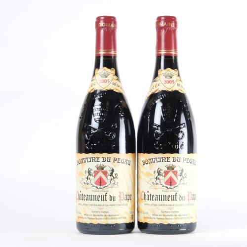 (2) 2005 Domaine du Pegau Chateauneuf du Pape Cuvee Reservee