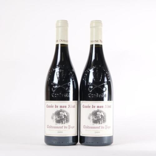(2) 2009 Domaine Pierre Usseglio & Fils Cuvee de mon A&iuml;eul Chateauneuf du Pape