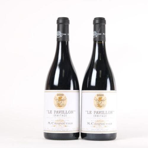 (2) 2000 M. Chapoutier Ermitage Le Pavillon