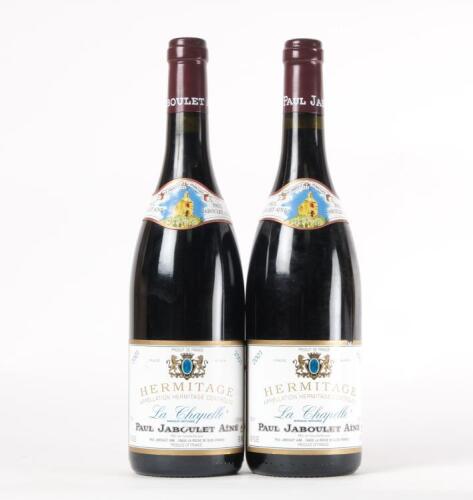 (2) 2001 Paul Jaboulet A&icirc;n&eacute; La Chapelle Hermitage