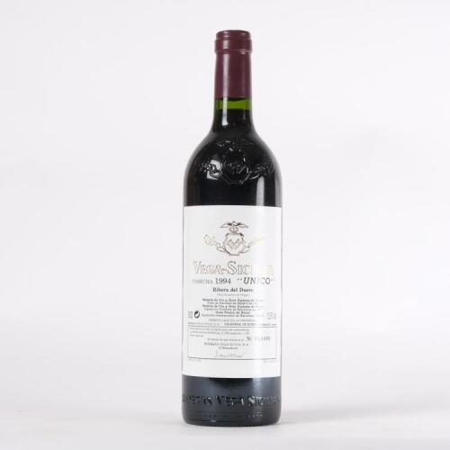 (1) 1994 Bodegas Vega-Sicilia Unico Gran Reserva, Ribera del Duero