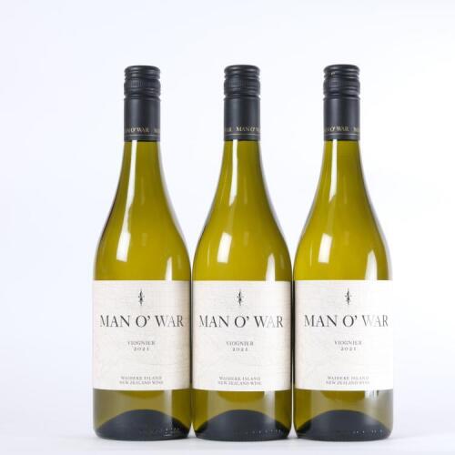 (3) 2021 Man o' War Viognier, Waiheke
