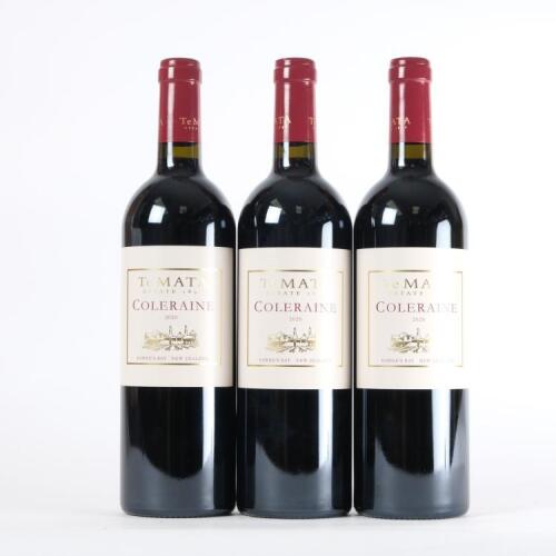 (3) 2020 Te Mata Estate Coleraine, Hawkes Bay