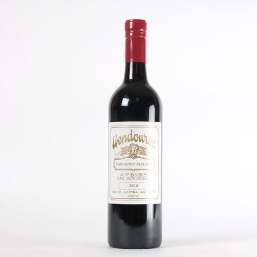 (1) 2012 AP Birks Wendouree Cabernet Sauvignon/Malbec, Clare SA