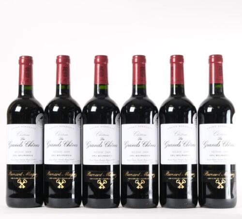 (6) 2009 Chateau Les Grands Chenes, Medoc