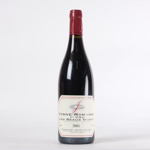 (1) 2001 Domaine Jean Grivot Vosne Romanee Les Beaux Monts 1er Cru, Cote de Nuits