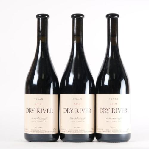 (3) 2019 Dry River Syrah, Martinborough