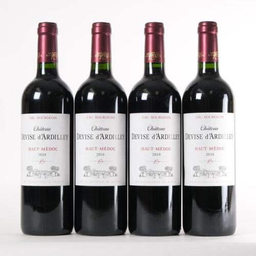 (4) 2010 Chateau Devise d'Ardilley, Haut Medoc