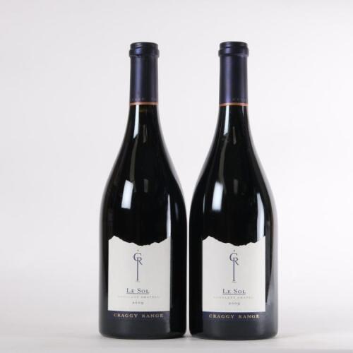 (2) 2009 Craggy Range Le Sol, Gimblett Gravels