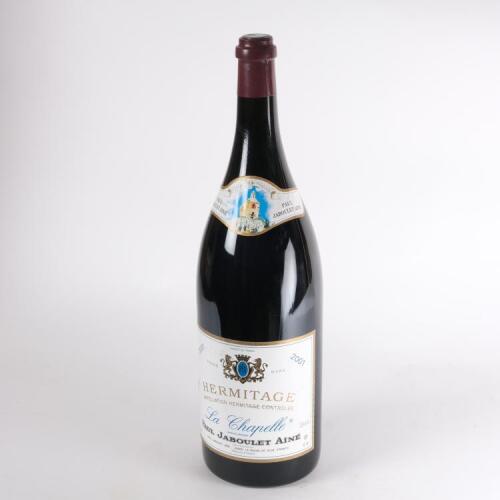 (1) 2001 Paul Jaboulet A&icirc;n&eacute; La Chapelle Hermitage 3000ml