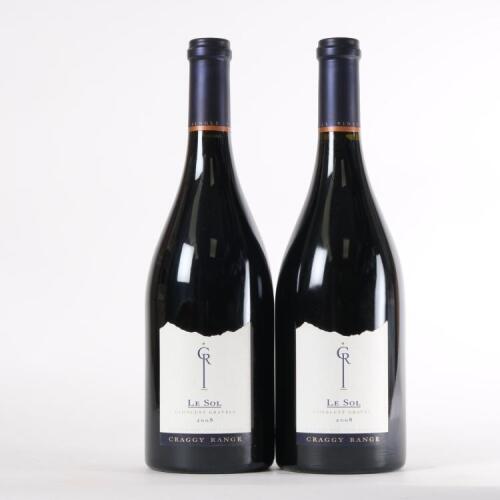 (2) 2008 Craggy Range Le Sol, Gimblett Gravels