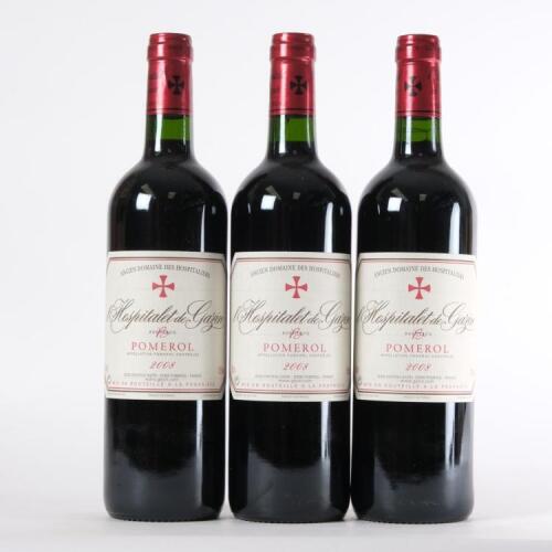 (3) 2008 L'Hospitalet de Gazin, Pomerol
