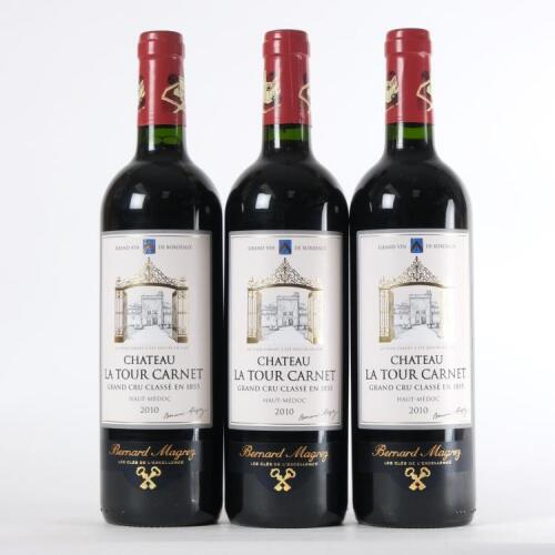 (3) 2010 Chateau La Tour Carnet 4eme Cru Classe, Haut-Medoc