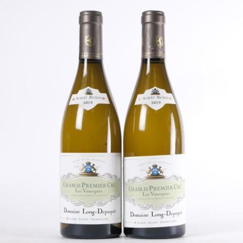 (2) 2019 Albert Bichot Domaine Long-Depaquit Les Vaucoupins 1er Cru, Chablis