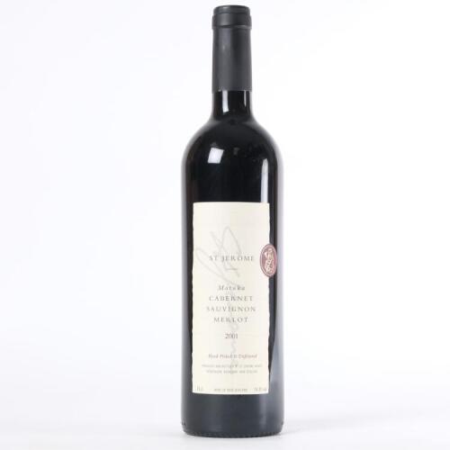 (1) 2001 St Jerome Matuka Cabernet Sauvignon/Merlot, Henderson