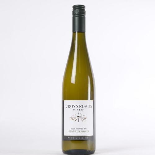 (1) 2006 Crossroads Gewurztraminer, Hawkes Bay