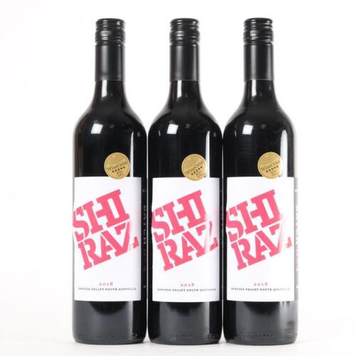 (3) 2018 Batch No. 4 Shiraz, Barossa Valley SA